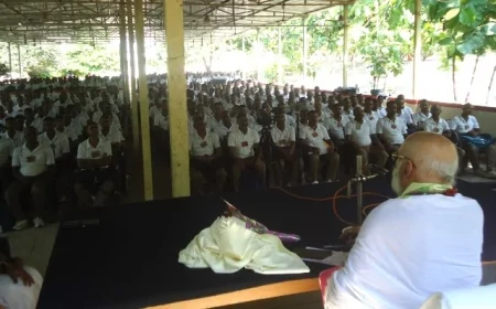 मानसिक स्वास्थ्य के प्रति प्रशिक्षु आरक्षियों को किया गया जागरुक