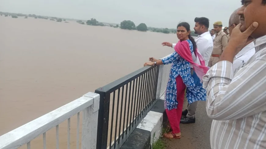 बांदा में नदियों का जलस्तर : केन स्थिर, यमुना में बढ़ोत्तरी जारी