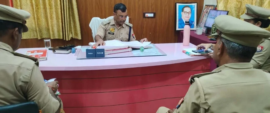लंबित विवेचनाओं की एएसपी ने समीक्षा की