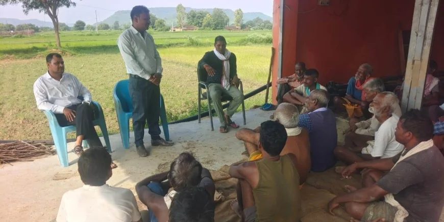 किसानों के साथ एक गोष्ठी का किया गया आयोजन