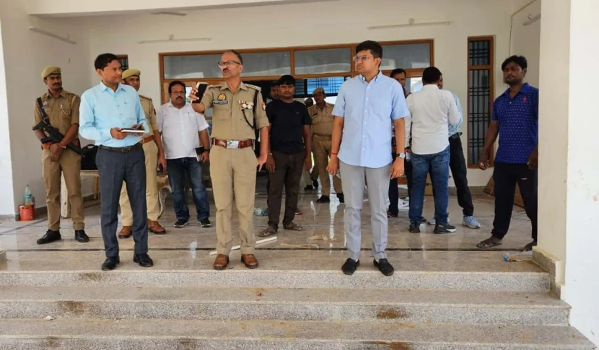 डीएम-एसपी ने बाल संप्रेक्षण गृह व नवनिर्मित डाक बंगला का किया निरीक्षण