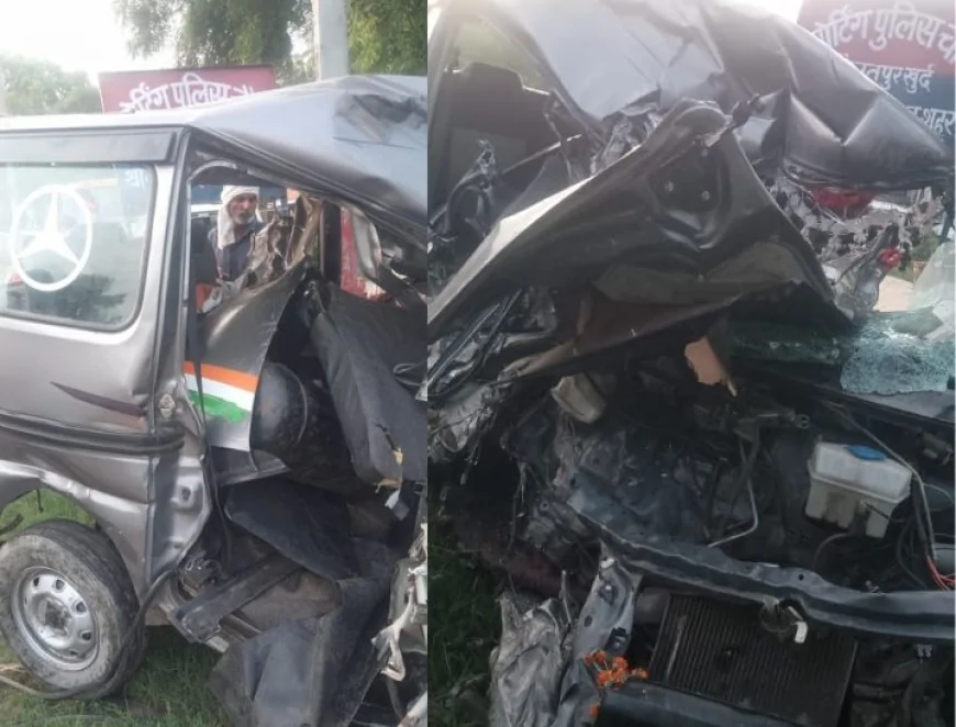उत्तर प्रदेश के बुलंदशहर में भीषण सड़क हादसा, 8 की मौत, 43 घायल