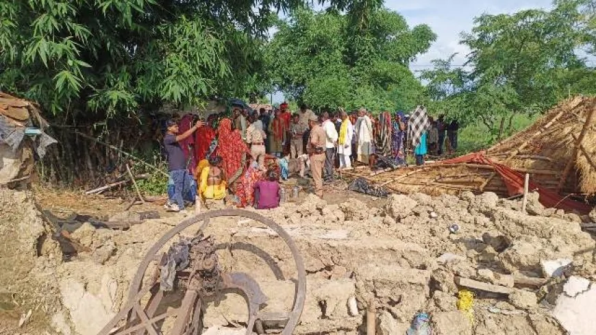 बुजुर्ग किसान और पत्नी की मौत ने रुलाया पूरा गांव, प्रशासन पर उठे सवाल