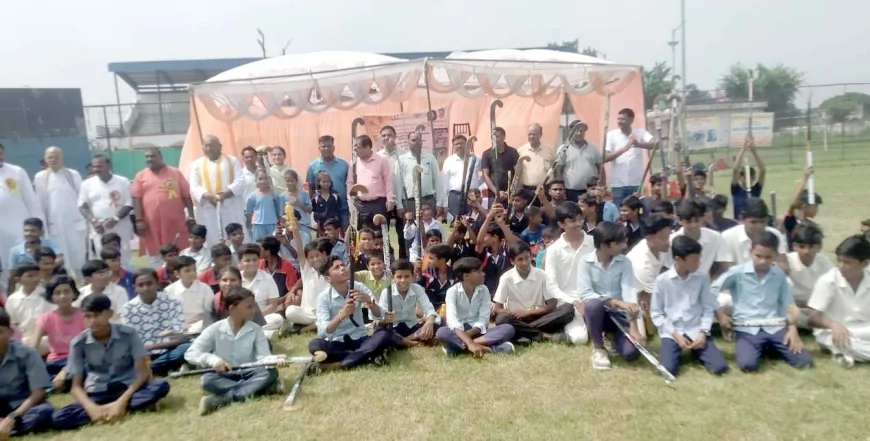 मेजर ध्यानचन्द्र की जयंती पर हॉकी प्रतियोगिता का किया आयोजन