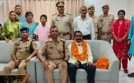 सेवानिवृत्त एसआई हरिवंश सिंह को दी गई भावभीनी विदाई