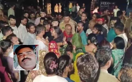 पुलिस को देख जुआ खेल रहा युवक तालाब में कूदा, मौत