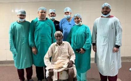 जालौन के राजकीय मेडिकल कॉलेज में लिंग कैंसर की सफल सर्जरी