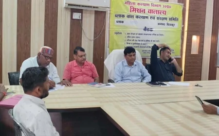 ग्राम पंचायतो में कराई जाए बाल मैत्री पंचायत : बीडीओ