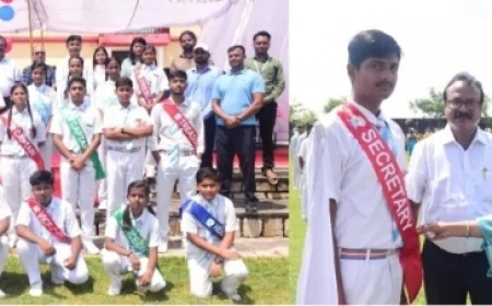 सुषमा स्वरूप स्कूल में हुआ वार्षिक अलंकरण समारोह