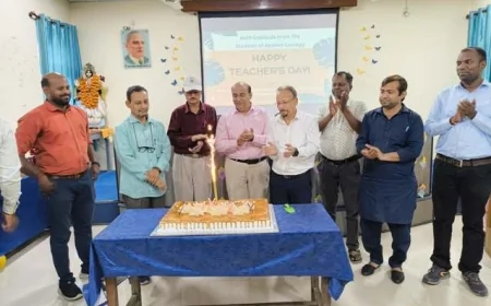 डॉ. हरिसिंह गौर विश्वविद्यालय में शिक्षक दिवस पर गरिमामय कार्यक्रम