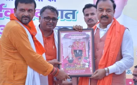 देश की आजादी के लिए बलिदान करने वाले शहीदों को भाजपा सरकार दे रही है सम्मान : केशव मौर्य