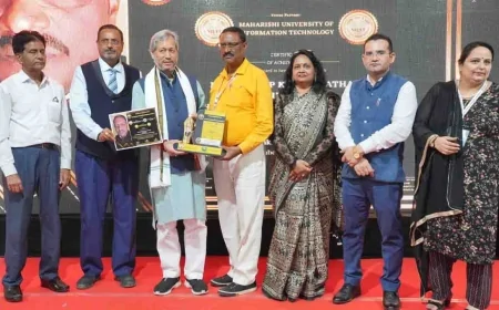 बाँदा के तीन शिक्षकों को मिला डॉ. सर्वपल्ली राधाकृष्णन एक्सीलेंस अवॉर्ड 2025