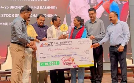 बांदा की बेटी ने बढ़ाया गौरव, फुटबॉल में दिखाया दमखम