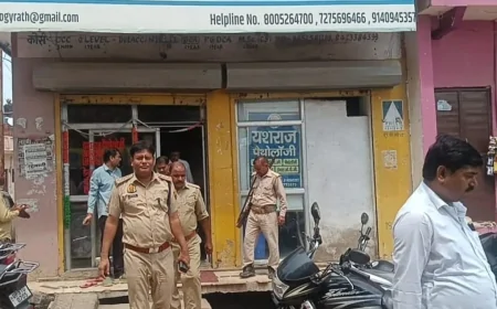 एसडीएम व सीओ ने अस्पतालों और पैथोलॉजी सेंटरो का किया औचक निरीक्षण