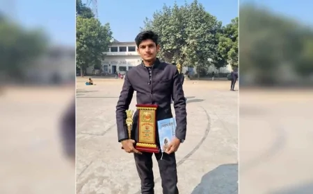 अंतरराष्ट्रीय मंच पर बुंदेलखंड का नाम रोशन करेंगे अभिषेक तिवारी