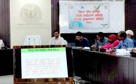 सिंगल यूज प्लास्टिक के खिलाफ छापेमारी और नदियो की स्वच्छता के लिए करें नियमित निगरानी : सीडीओ