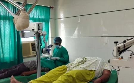 जिला चिकित्सालय में मुफ्त मोतियाबिंद आपरेशन की सुविधा