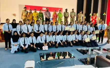 रानी दुर्गावती मेडिकल कॉलेज में "शक्ति संगम" कार्यक्रम आयोजित, महिलाओं के सुरक्षा, सम्मान और स्वावलंबन पर जोर