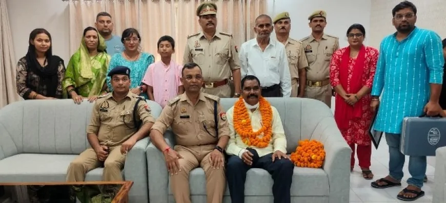 सेवानिवृत्त एसआई हरिवंश सिंह को दी गई भावभीनी विदाई