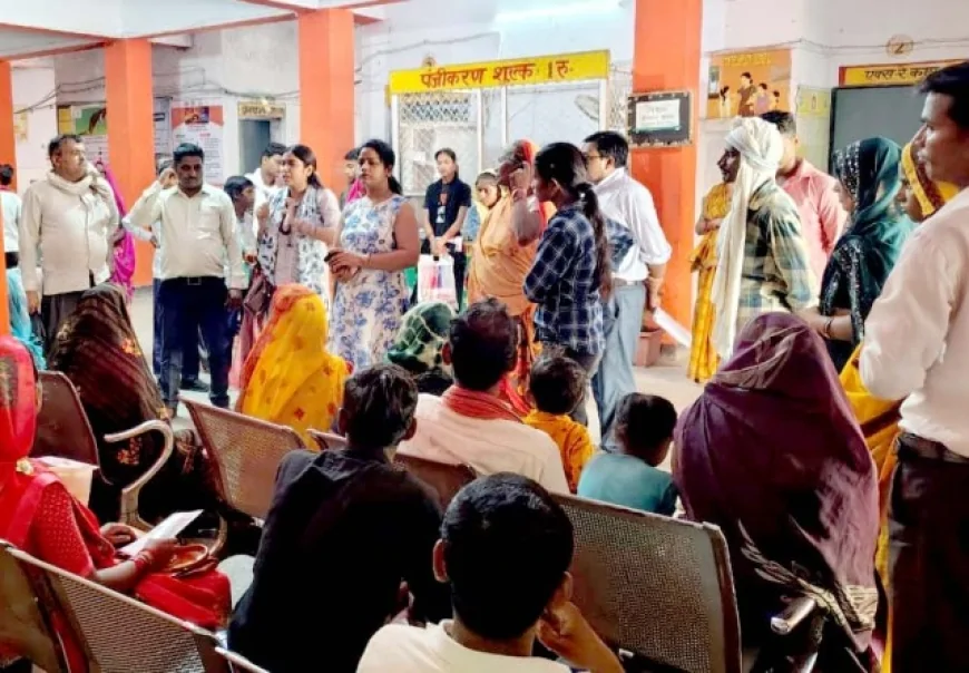 किशोरियो को स्वास्थ्य के प्रति किया जागरुक