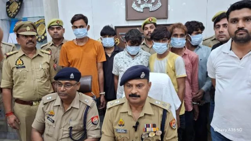 जालौन पुलिस ने अंतरराज्यीय शातिर चोर गिरोह का किया भंडाफोड़, चोरी का माल बरामद