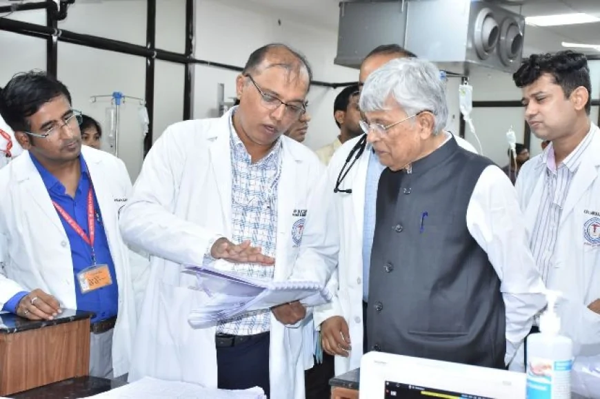 डॉ. बी.के. जैन ने एम्स रायपुर के अध्यक्ष का पदभार ग्रहण किया