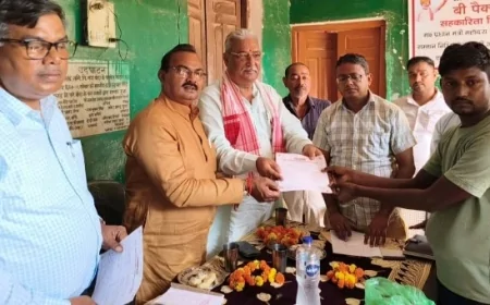 कैम्प सदस्यता महाअभियान के तहत बनाए सदस्य, वितरित किए प्रमाण पत्र