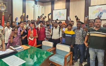 खोए हुए 78 मोबाइल बरामद