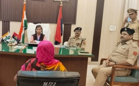 छात्रा अंशू एसपी, प्रतिमा बनाई गई एक दिन की अपर एसपी