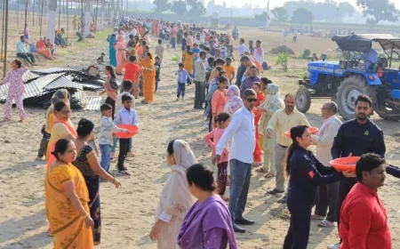 व्यापक स्तर पर 78वें वार्षिक निरंकारी संत समागम की तैयारियाँ