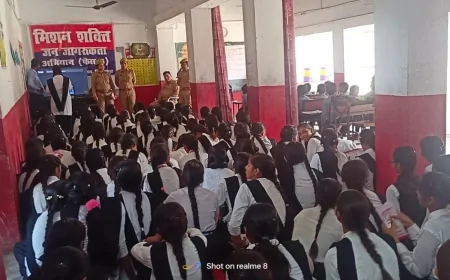 एंटी रोमियो टीम ने आयोजित किए जागरुकता कार्यक्रम