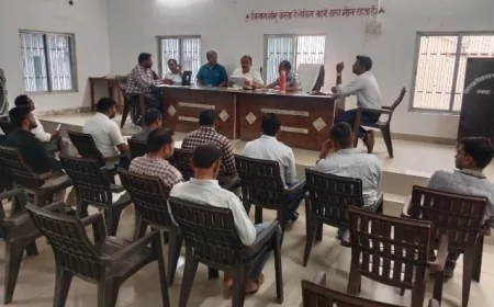 आकांक्षी ब्लॉक कार्यक्रम की समीक्षा बैठक सम्पन्न