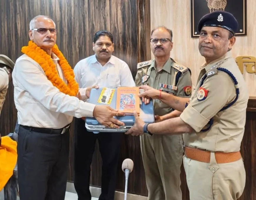 सेवानिवृत्ति उप निरीक्षकों को दी गई भावभीनी विदाई