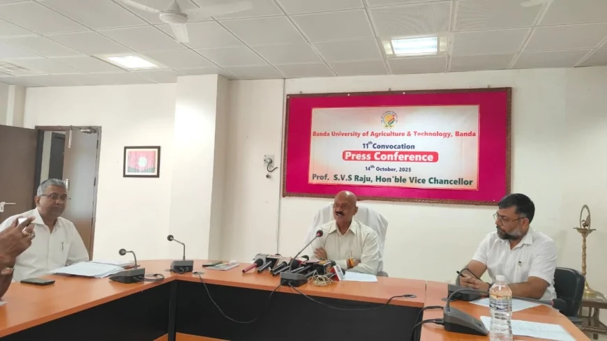 बाँदा कृषि एवं प्रौद्योगिक विश्वविद्यालय का 11वाँ दीक्षांत समारोह 16 अक्टूबर को, राज्यपाल आनंदीबेन पटेल करेंगी अध्यक्षता