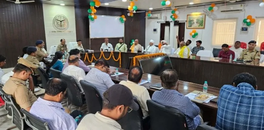 जिला प्रशासन ने संत-महंतो के साथ बैठक कर ली राय