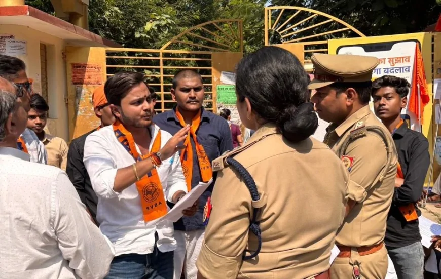 अखिल भारतीय विद्यार्थी परिषद ने पं. जवाहरलाल नेहरू महाविद्यालय, बाँदा में व्याप्त अनियमितताओं व भ्रष्टाचार पर उठाई आवाज