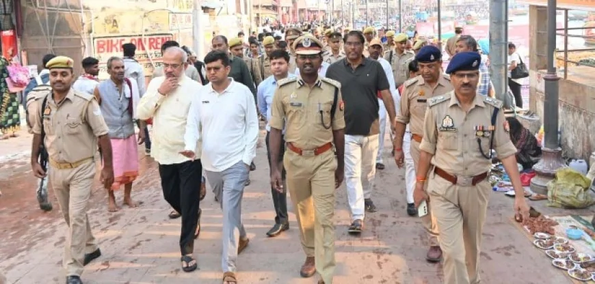 मेला व्यवस्थाओं का निरीक्षण करते रहे डीआईजी