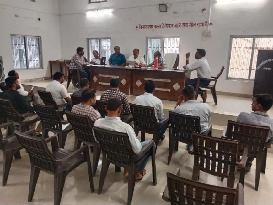 आकांक्षी ब्लॉक कार्यक्रम की समीक्षा बैठक सम्पन्न