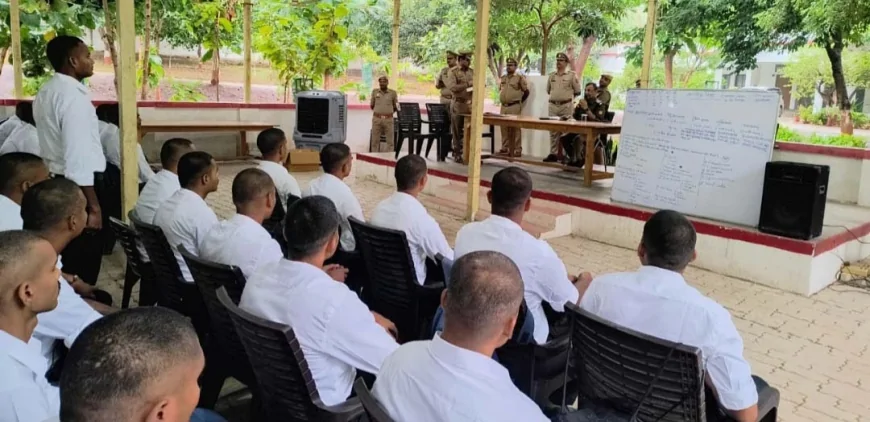 रिक्रूट आरक्षियों को एएसपी ने दी नए कानून की जानकारी