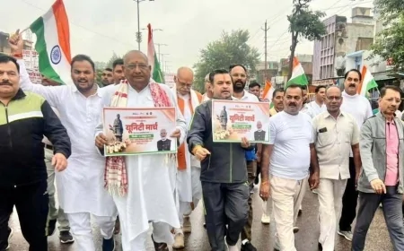 रन फार यूनिटी कार्यक्रम में राष्ट्रीय एकता व अखंड़ता की दिलाई गई शपथ