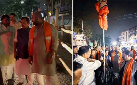 पटना में पीएम मोदी के भव्य रोड शो की तैयारियाँ अंतिम चरण में