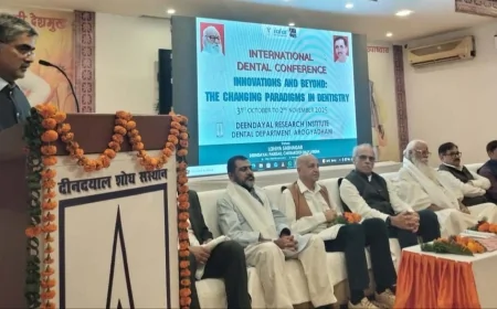 दंत चिकित्सा पर अंतर्राष्ट्रीय सम्मेलन का हुआ समापन