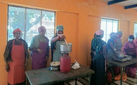 पाक कला में रसेाइया सविता को मिला पहला स्थान