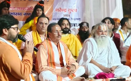 धर्मनगरी पहुंची भरत यात्रा, भरत मिलाप लीला देख नम हुई आंखे