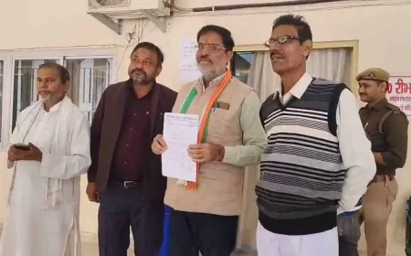 दूषित जलापूर्ति से बेहाल बांदा, कांग्रेस प्रतिनिधि मंडल ने जिलाधिकारी को सौंपा ज्ञापन