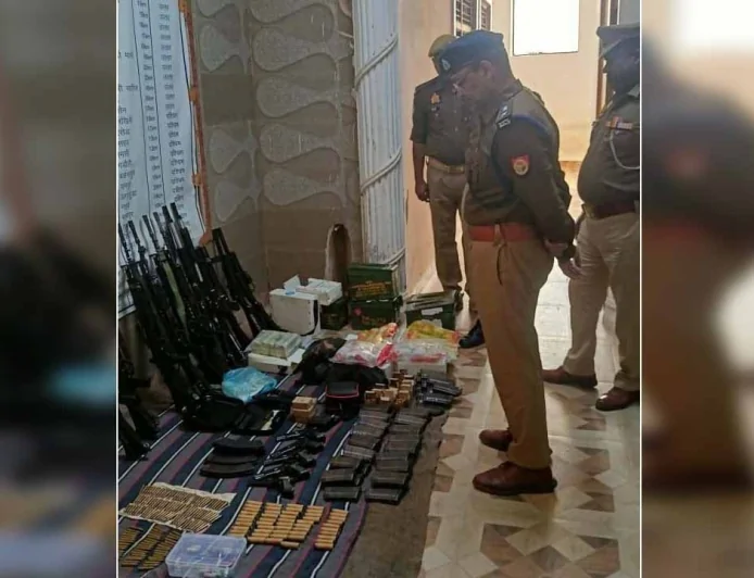 एएसपी ने थाना सरधुआ का किया निरीक्षण