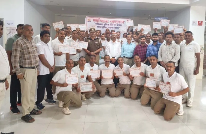 संयुक्त चिकित्सालय में रिक्रूट आरक्षियों ने किया रक्तदान