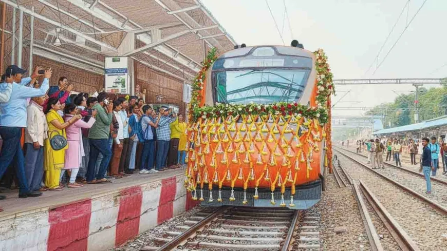 बनारस-खजुराहो वंदे भारत एक्सप्रेस के नियमित संचालन की तिथि घोषित