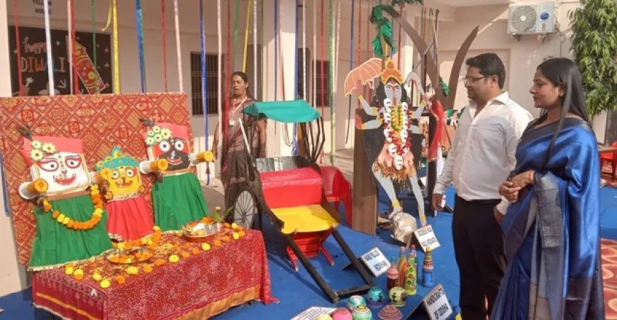 बच्चों की नवाचारी झांकियों ने किया आकर्षित