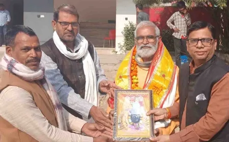 पत्रकारों ने राष्ट्रीय संयोजक का किया स्वागत, भेंट किये स्मृति चिन्ह